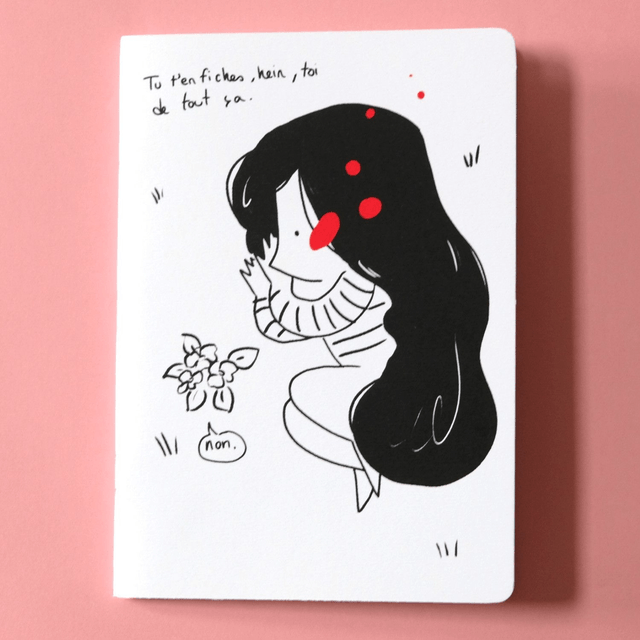Carnet "Conversation avec une fleur"
