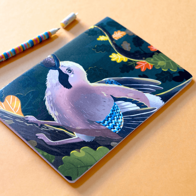 Carnet Geai des chênes