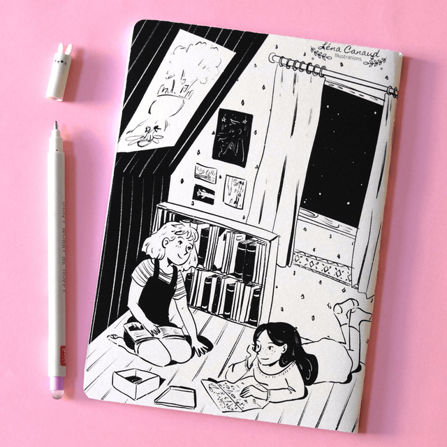 Carnet La rivière - La chambre