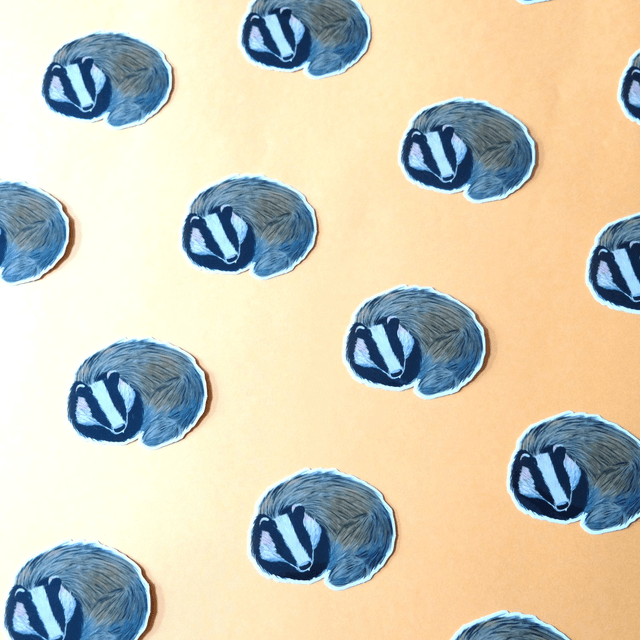 Stickers blaireau