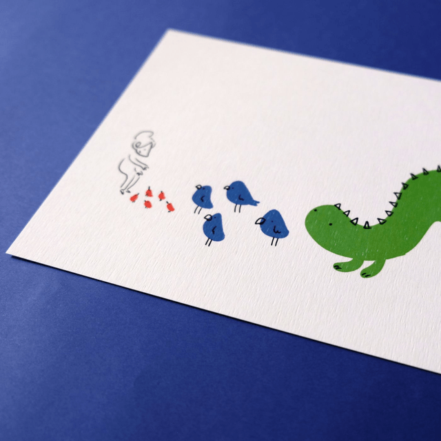 Nourrir les dinos 