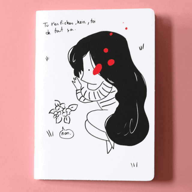 Carnet &quot;Conversation avec une fleur&quot;